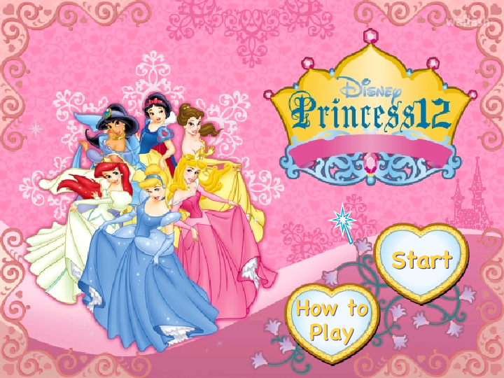 디즈니 공주들의 12 카드게임 (Disney Princess 12 Card Game)