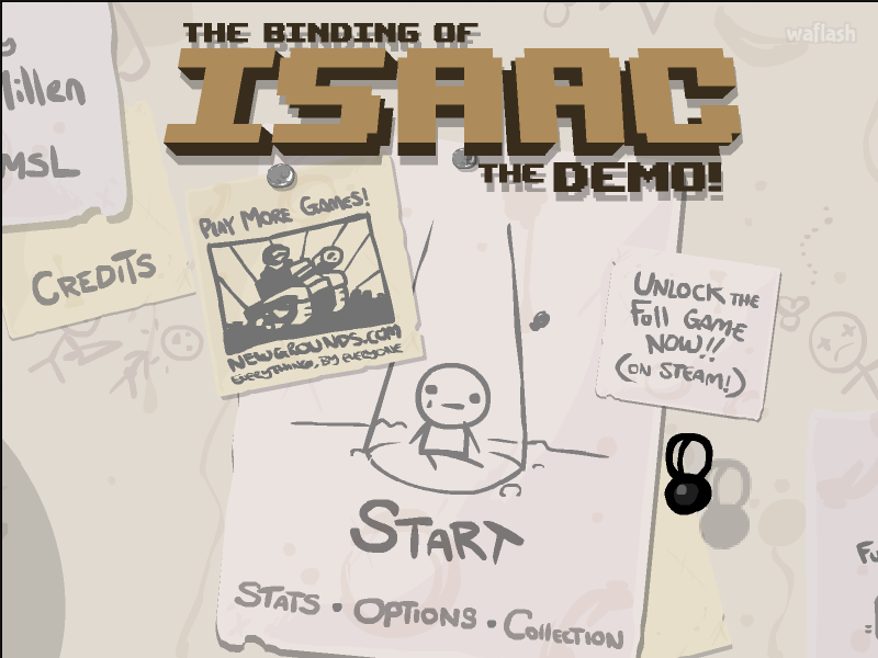 아이작의 번제 (더 바인딩 오브 아이작) 데모 버전